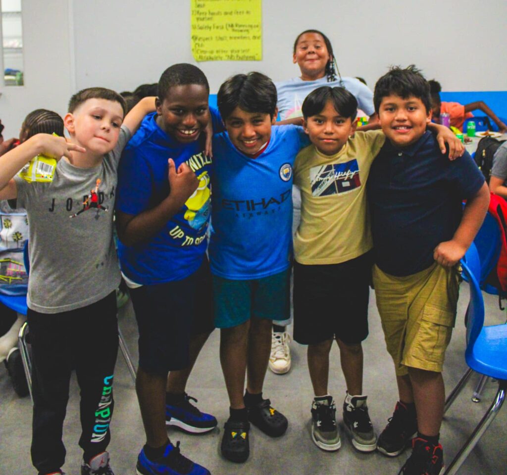 group of kids